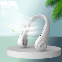 for xiaomi hanging neck fan portable cooling fan usb 360 degree neckband fan 78 surround air outlets 4000mah rechargeable fans