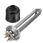 Электрический нагревательный элемент, 2 дюйма, с тремя зажимами (OD63), 220 В, погружной водонагреватель, труба для водонагревателя, 34, 56912 кВт, все 304SUS