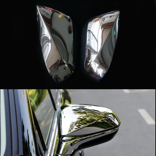 Хромированная защитная накладка на зеркало заднего вида 1 пара подходит для Lexus