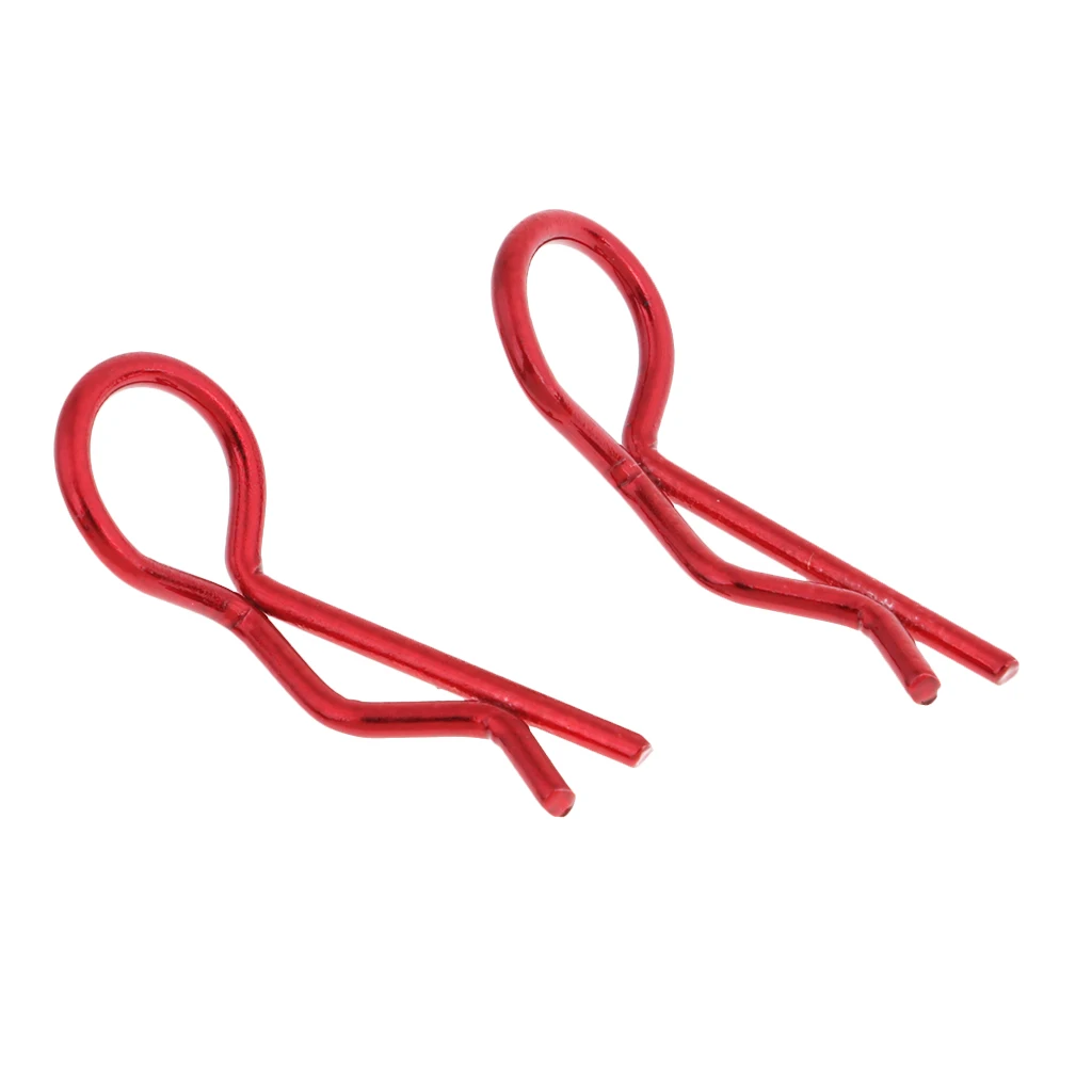 20 шт. изогнутые Пружинные клипсы для кузова автомобиля грузовика Buggy Crawler