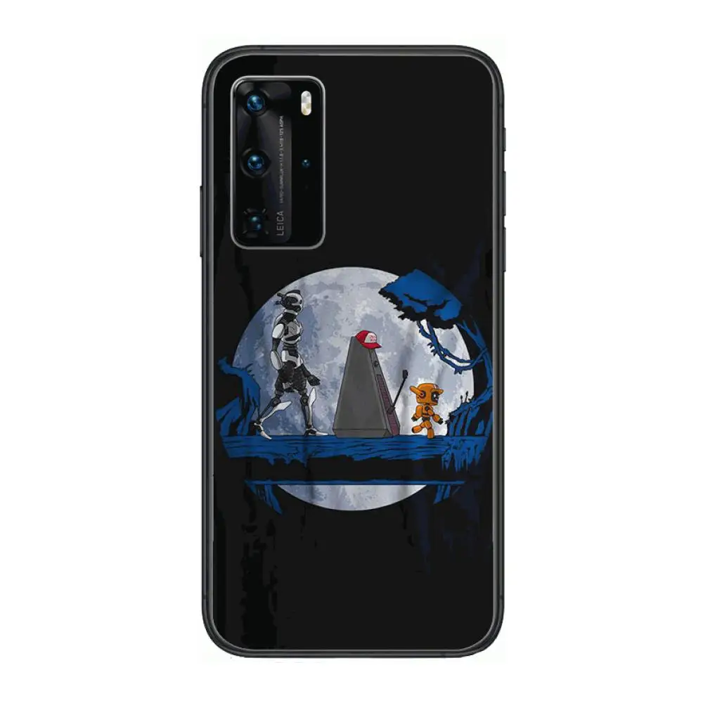 

Love,Death&Robots case Phone Case For Huawei P 40 30 20 10 9 8 Lite E Pro Plus Black Etui Coque Painting Hoesjes comic fashion