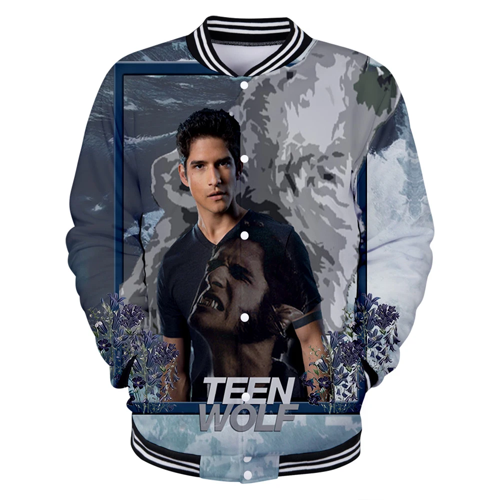 

Youth Wolf Science Fiction 3D Sportswear Baseball Unisex Long Sleeve Jacket Harajuku Casual Streetwear Clothes xxs-4xl