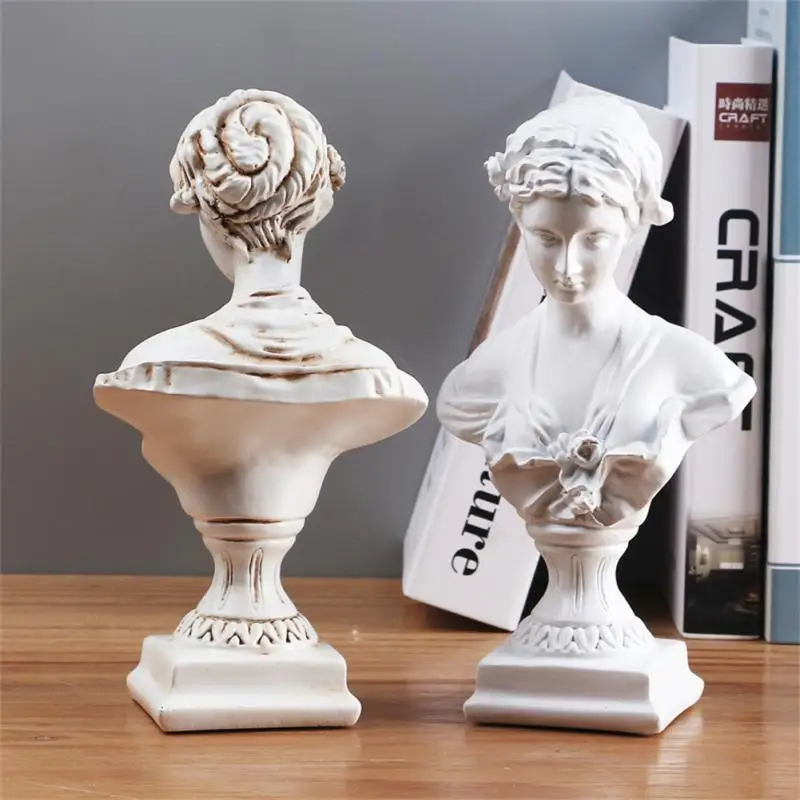 Venus Girl Sculpture Small Resin Retro Greco-Roman European Style Creative Home Decoration Art Photo | Дом и сад