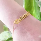 Пользовательские ювелирные изделия Старый Английский персонализированные имя браслет для женщин золото Pulseira Masculina Шарм браслет Armbanden Voor Vrouwen