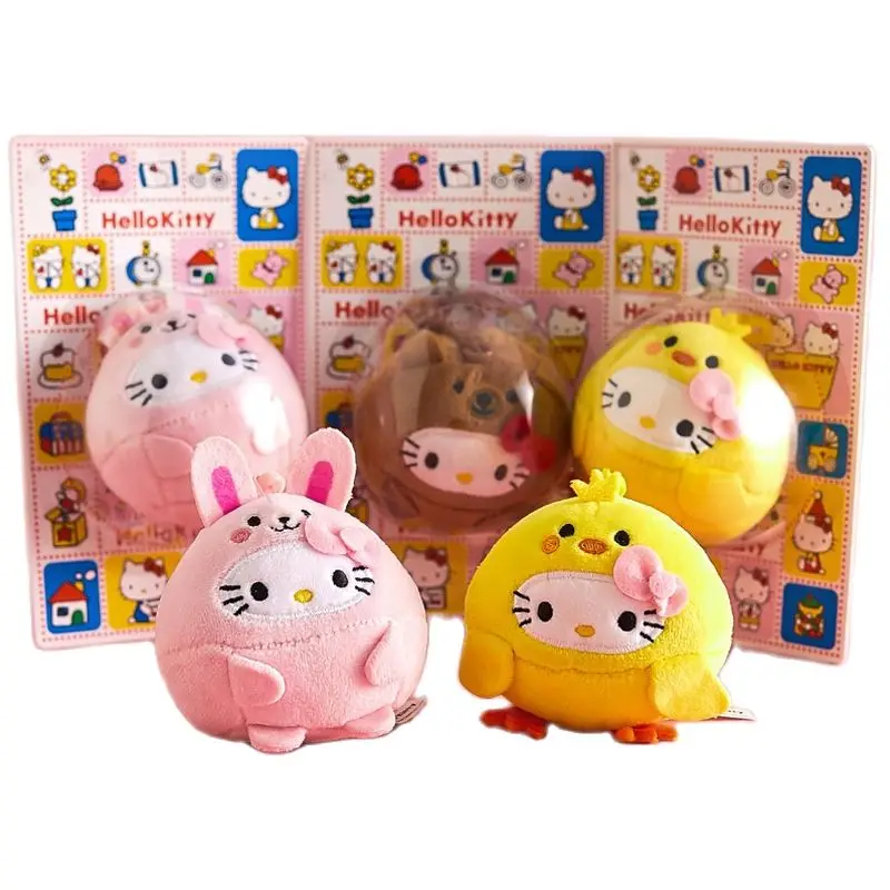 

Disney 10cm Kawaii Plush Hellow Kittys Plushie Anime Cartoon Cute Dolls Plush Toys For Girls Kids Toys Birthday Gift