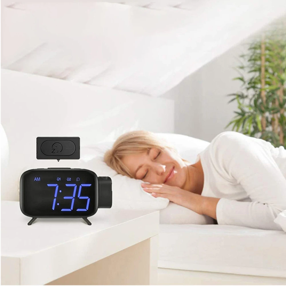 

Радио, электронные часы, домашнее ежедневное использование, цифровая проекция ABS. Для подарков 170x30x95 мм Черный ABS Регулируемая Яркость LED