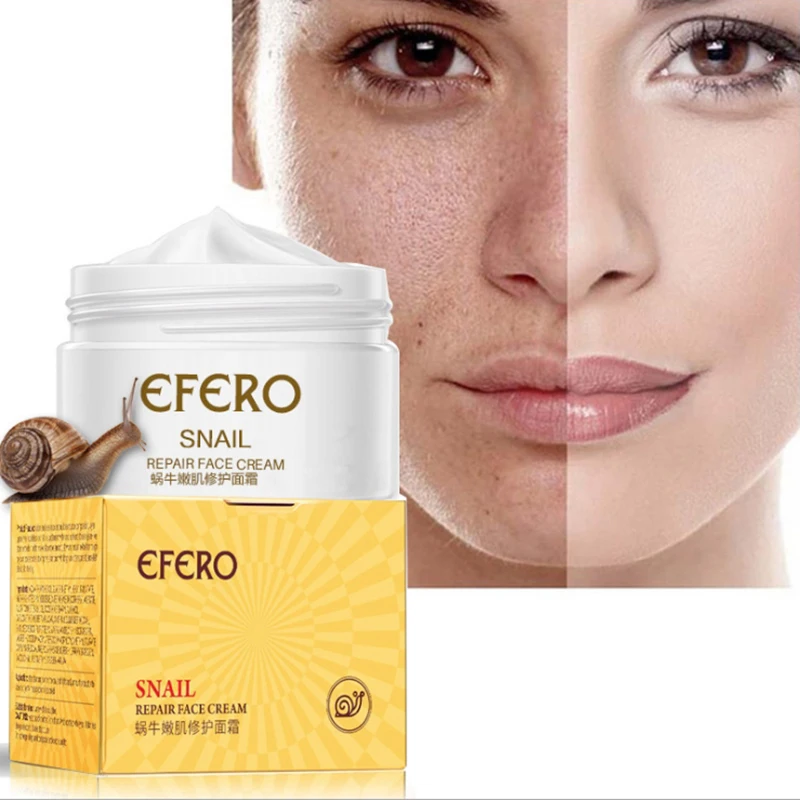 

Snail Cream Moisturizing Face Cream For Snail Repair Anti Aging Essence Face Whitening Cream Wrinkles Firming Skin Care