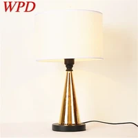 wpd dimmer table lights contemporary led luxury design desk lamps decorative for home bedroom