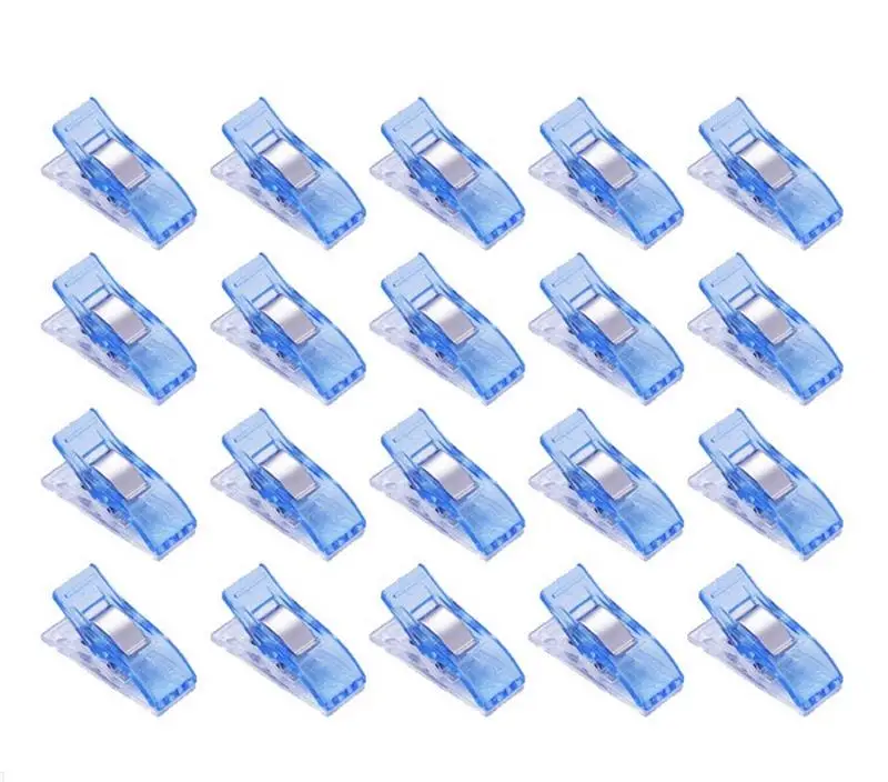 Набор зажимов для шитья 20 шт. разноцветные пластиковые зажимы ног сделай сам в