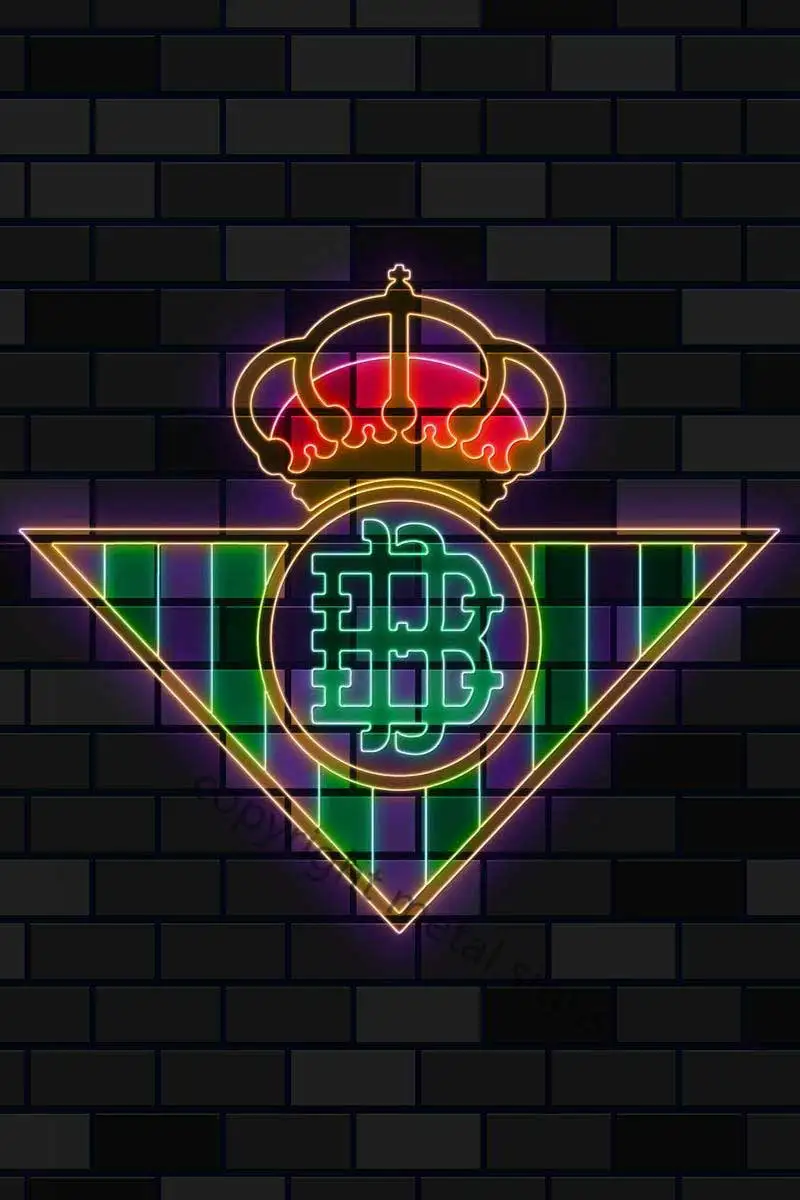 

Настоящая неоновая вывеска Betis, Настенный декор в стиле ретро, винтажный декор, неоновая вывеска для дома, клуба, мужской пещеры, кафе, паба