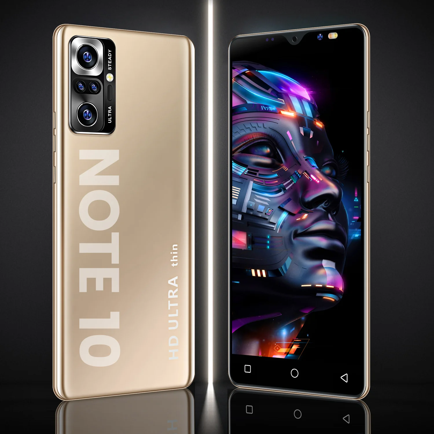 

Note 10 5.0 Inch 4+64GB 10 Core Dual SIM+Micro SD Mini Smartphones Global Version 3800mAh Fingerprint Face ID Cell Phone MTK6889