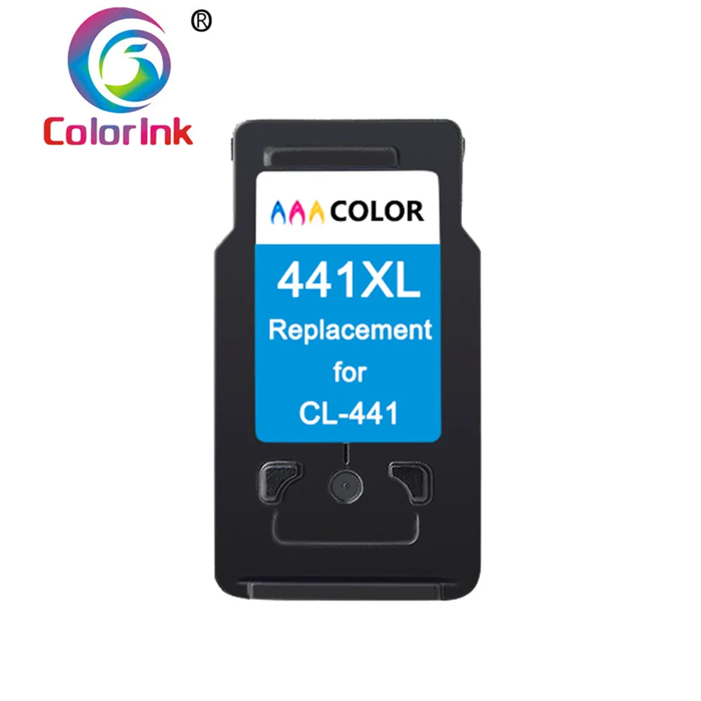 1PK Tri-color Coloink 2 шт совместимый 440XL 441XL сменный картридж для принтера PG 440 441 XL для Canon Pixma MG2180 3180 4180 4280 MX438 518 378 - Цвет: 1PK Tri-color