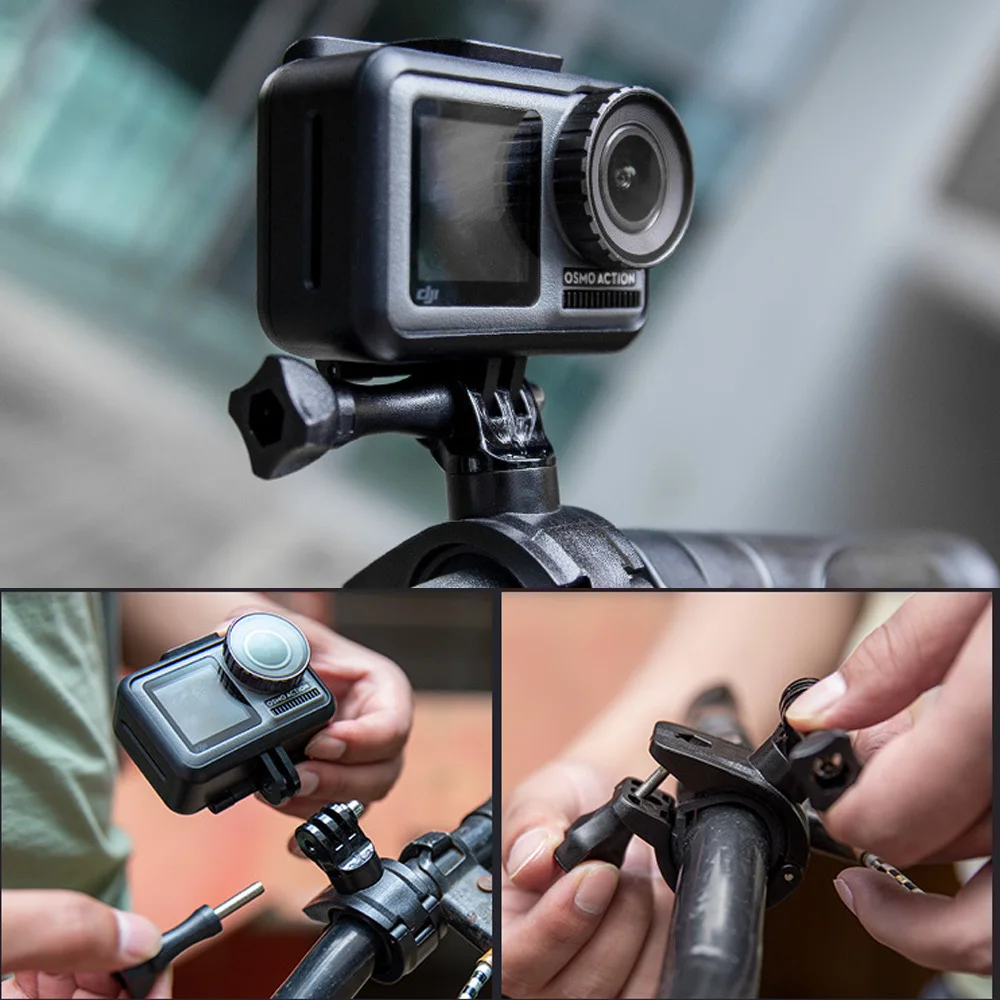 Велосипедный кронштейн держатель для Gopro Hero камера мотоцикл крепление велосипед для Go Pro Hero 3+ 6 5 4 3 2 Экшн камера стенд рамка зажим