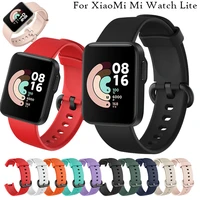 colorful band silicone for xiaomi mi watch lite strap wristbands bracelet watchstrap for xiaomi redmi smartwatch belt wrist