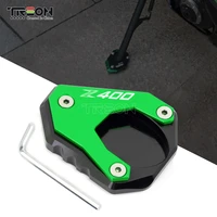with logo z400 motorbike extension support plate pad for kawasaki z 400 ninja 400 2018 2019 motorcycle accessories