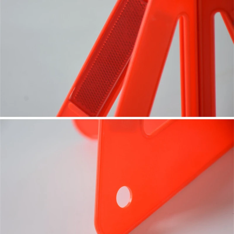 

New Auto Car Safety Emergency Reflective Warning Triangle Triangle Warning Sign Reflective Warning Sign Road Emergency Standby