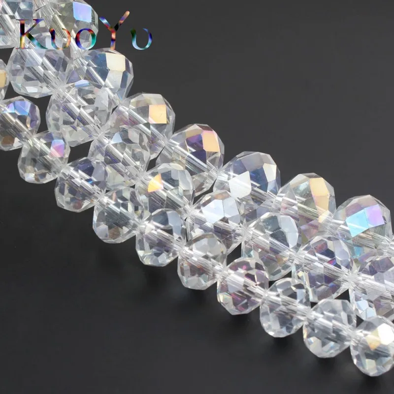 Оптовая продажа граненые AB прозрачные стеклянные бриллианты 4 6 8 10 12 мм выберите