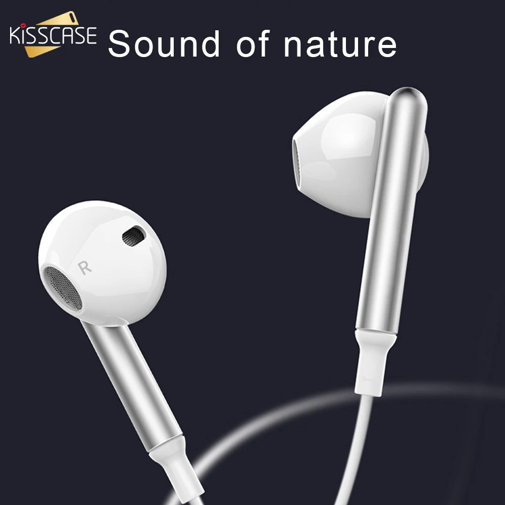 KISSCASE музыкальные наушники Стерео Игровые для iPhone 11 Pro XR 6 6s 7 8 Plus с микрофоном Xiaomi 9t