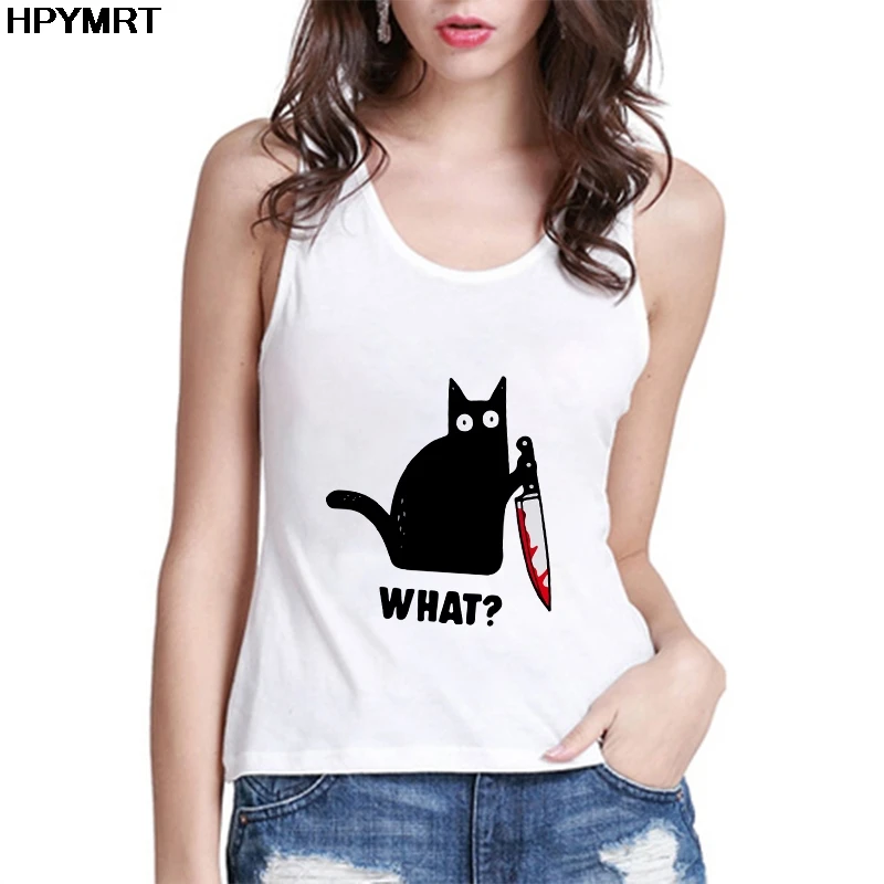 

Хипстерская новая летняя женская мода, жилет, майки, сексуальная кофта, Женская Повседневная Свободная кофта без рукавов с принтом в виде че...