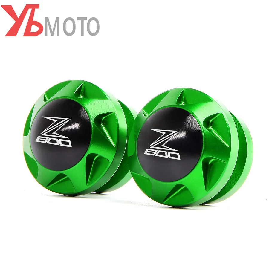 Винты подставки для мотоциклов Kawasaki Z800 2012 2016 Z650 2017 2020 катушки слайдеры|Накладки и