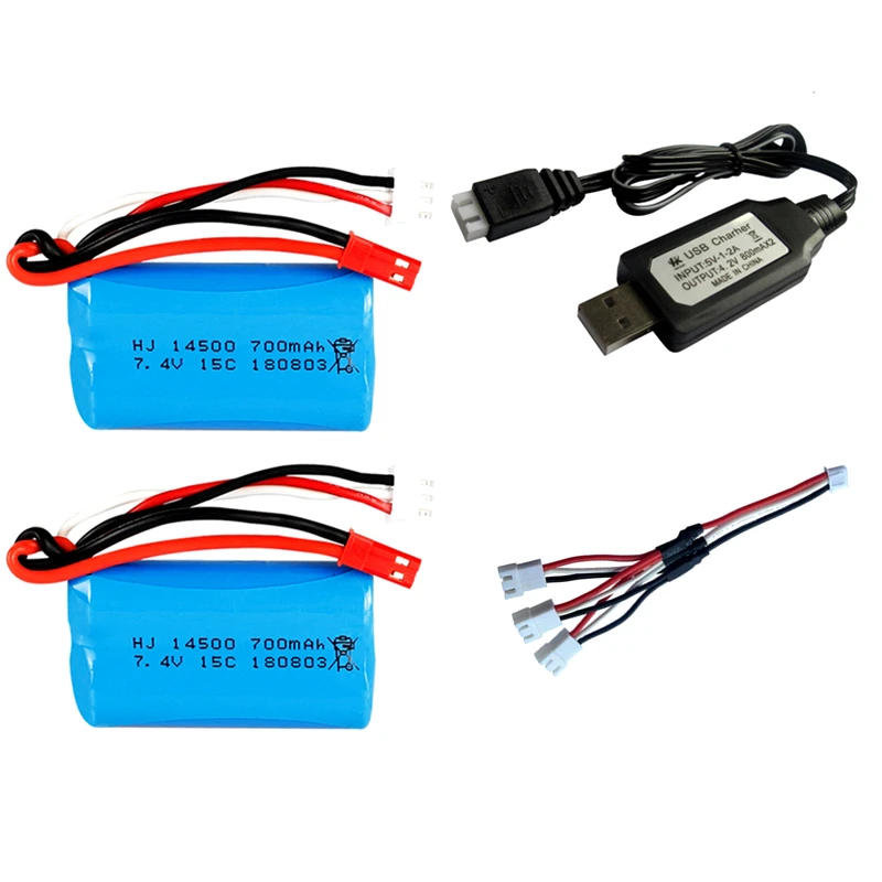 5 шт 74 в 700 мач 14500 перезаряжаемые б