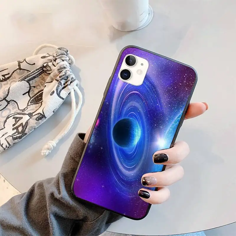 

Starry Sky Space Moons Volcano Phone Case for iPhone 11 12 pro XS MAX 8 7 6 6S Plus X 5S SE 2020 XR mini
