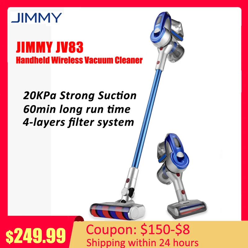 JIMMY JV83 2 в 1 Многофункциональный ручной легкие беспроводные Пылесосы 20KPa мощный пылесборник для автомобиля