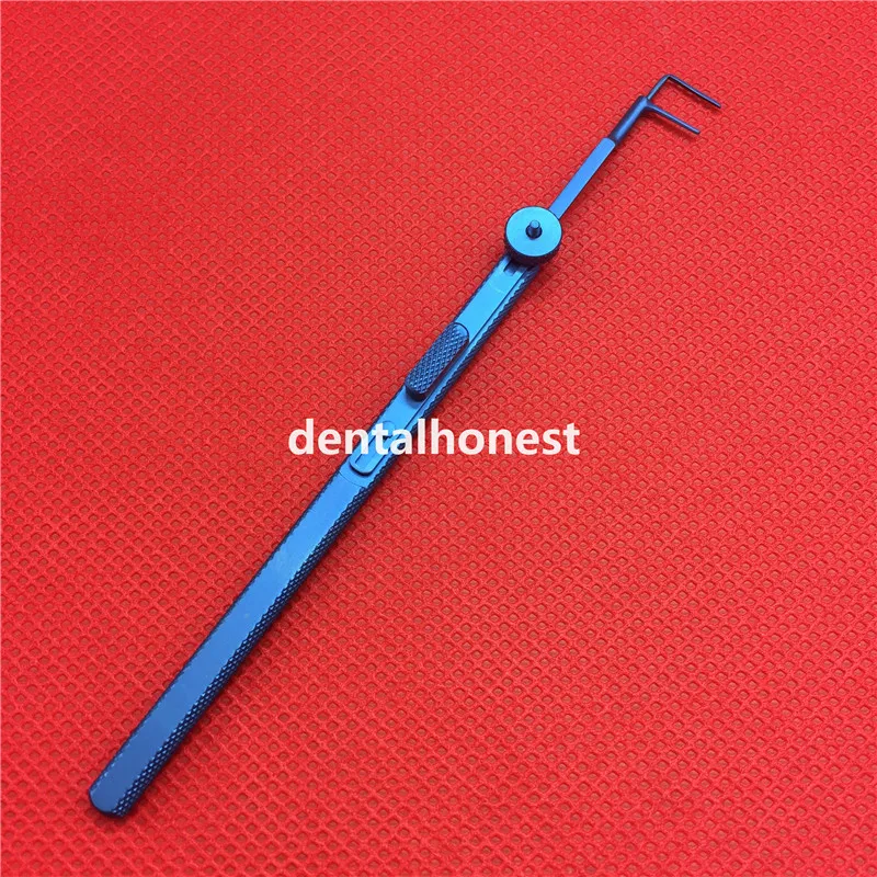 Титановый сплав 1 шт. косоглазий крючок 150 мм офтальмологический прибор для