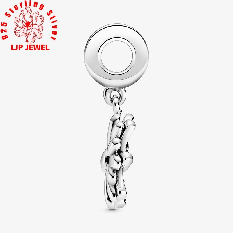 

2020 Spring New 925 Sterling Silver Beads Sparkling Daisy Flower Dangle Charms fit Original Pandora Bracelets Women DIY Jewelry