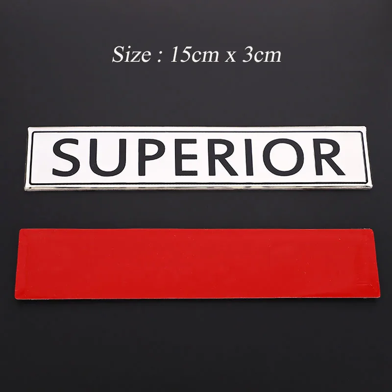 Металлический 3d-значок для багажника автомобильные наклейки превосходные