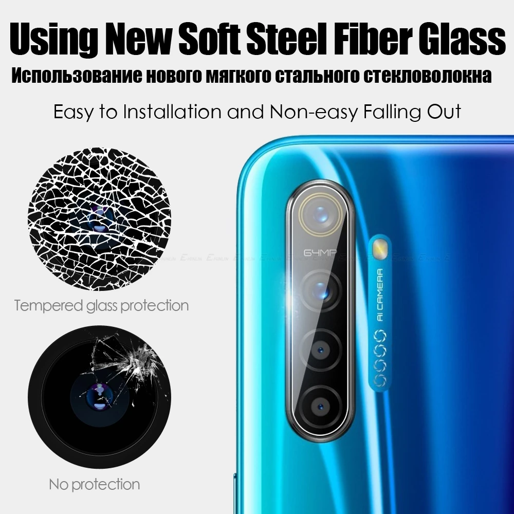 Прозрачная задняя защитная пленка для объектива камеры OPPO Realme 1 2 3i 3 5S 5 Pro C2 Q XT X2 X Lite из закаленного стекла