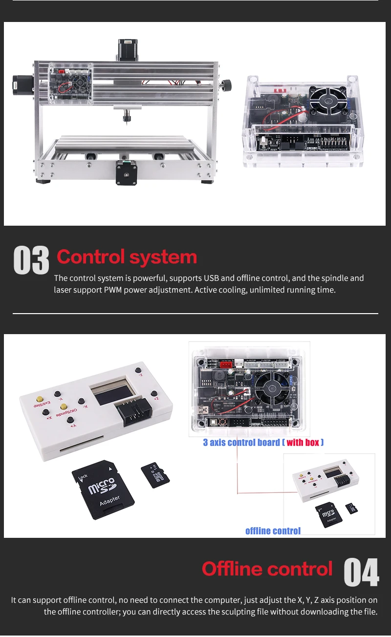 CNC 3018pro-металл с ER11 GRBL управлением с шпинделем 200 Вт, 3 оси pcb фрезерный станок, Diy древесины маршрутизатор Поддержка лазерной гравировки