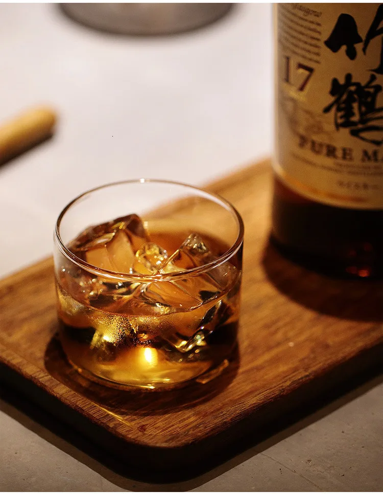 Лучший черный орех Бук деревянная подставка для виски рюмка Fuji Mount Chivas XO Ликер Дух виски чашка бокал для вина es Vaso Vidro