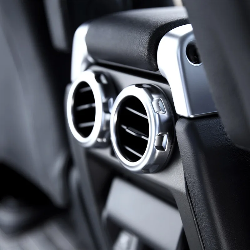 Хромированное Вентиляционное кольцо для заднего сиденья Land Rover Range Sport Discovery 4 09 16