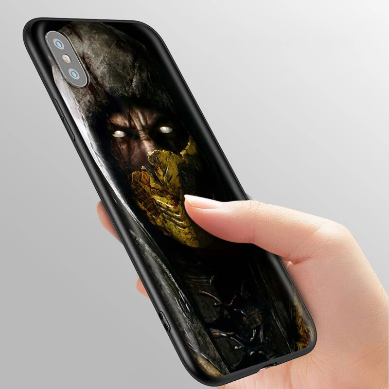 Силиконовый мягкий чехол YIMAOC Mortal Kombat для iPhone 12 Mini 11 Pro XS Max XR X 8 7 6 6S Plus 5 5S SE|Бамперы| |