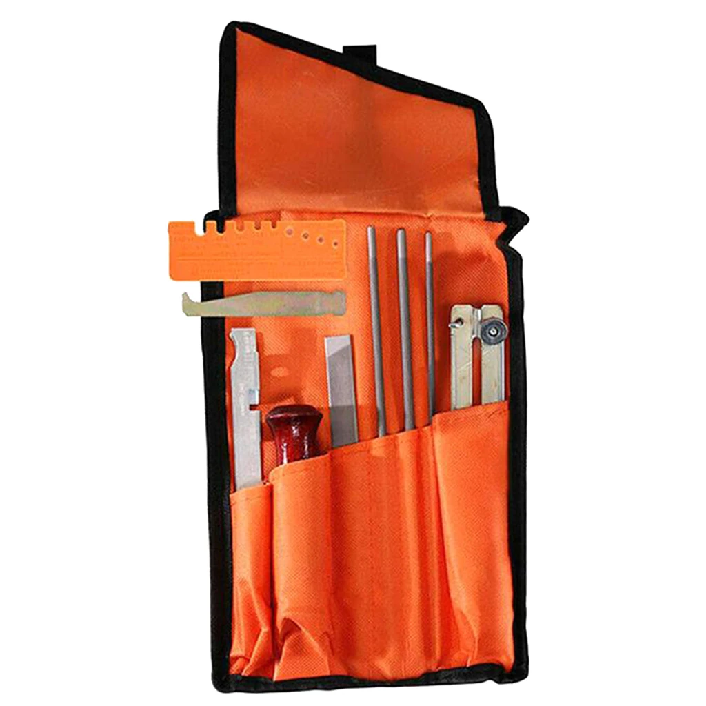 

10 Piece Chainsaws Chain Sharpening Kit Tool Kit Manual Beam Sharpening Tools