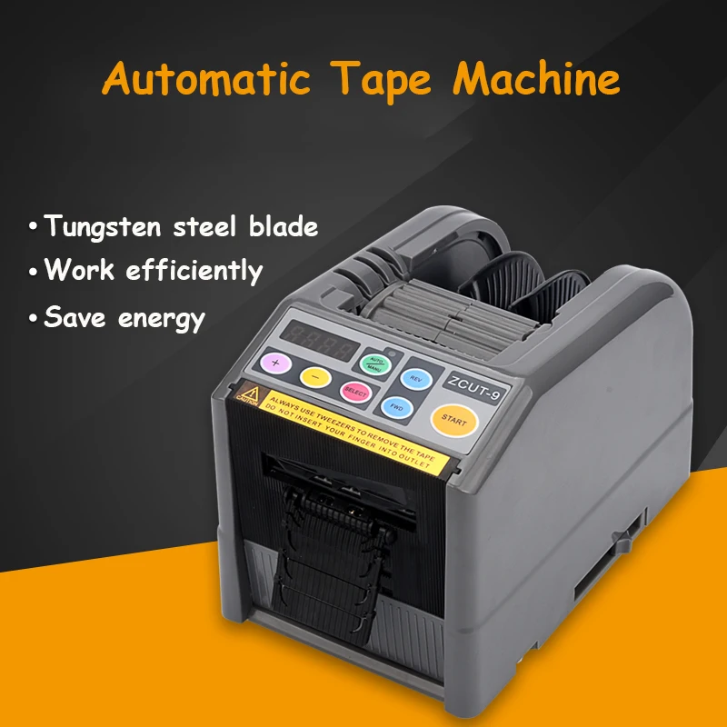 ZCUT 9 автоматический дозатор упаковочной ленты машина для резки магнитофон пленка