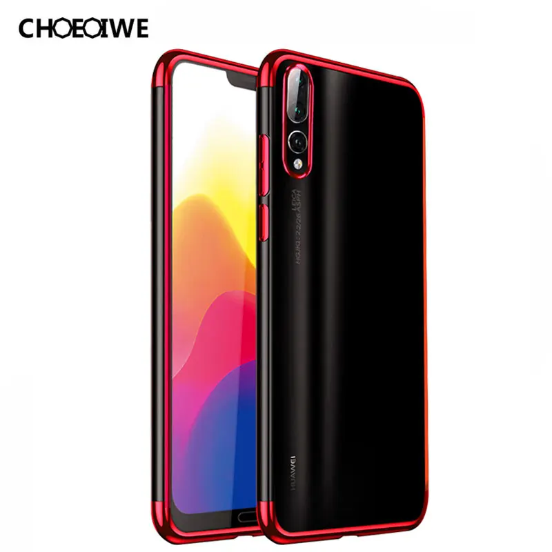 CHOEOIWE для Huawei P10 Lite P30 P20 Pro силиконовый чехол с покрытием P10lite P20lite 2019 P30lite Plus Мягкий