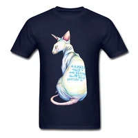 the naked truth funny hairless cat tattoo printed mens t shirt summer cotton short sleeve o neck unisex t shirt new s 3xl