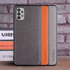 Чехол для Samsung Galaxy A32 4G SM-A325F A325M coque роскошный текстиль кожа чехол для телефона для samsung galaxy a32 чехол funda