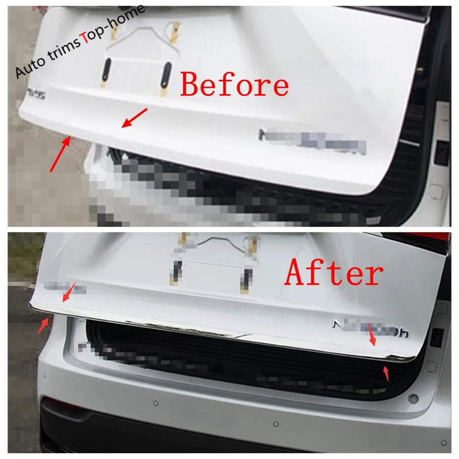 Yimaautotrims задняя дверь заднего багажника из нержавеющей стали для LEXUS NX 200 300H 2015