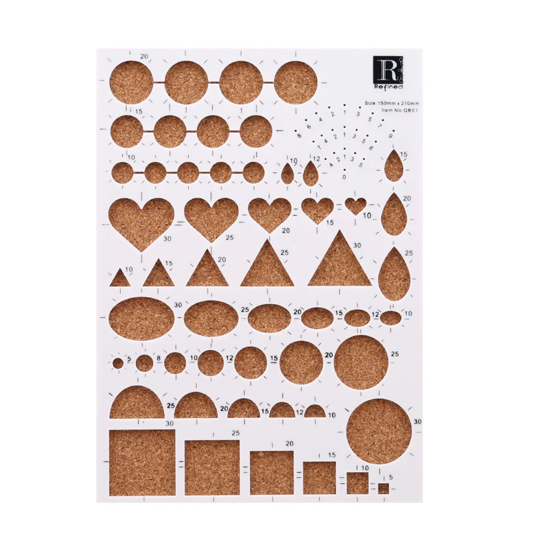 DIY ремесла Бумажный шаблон форма доска для бумаги ремесло обжим художественный