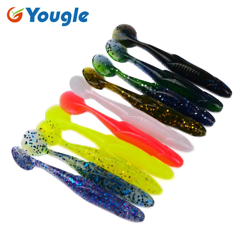 

Мягкая рыболовная приманка YOUGLE 20 шт./лот, снасть, искусственная приманка
