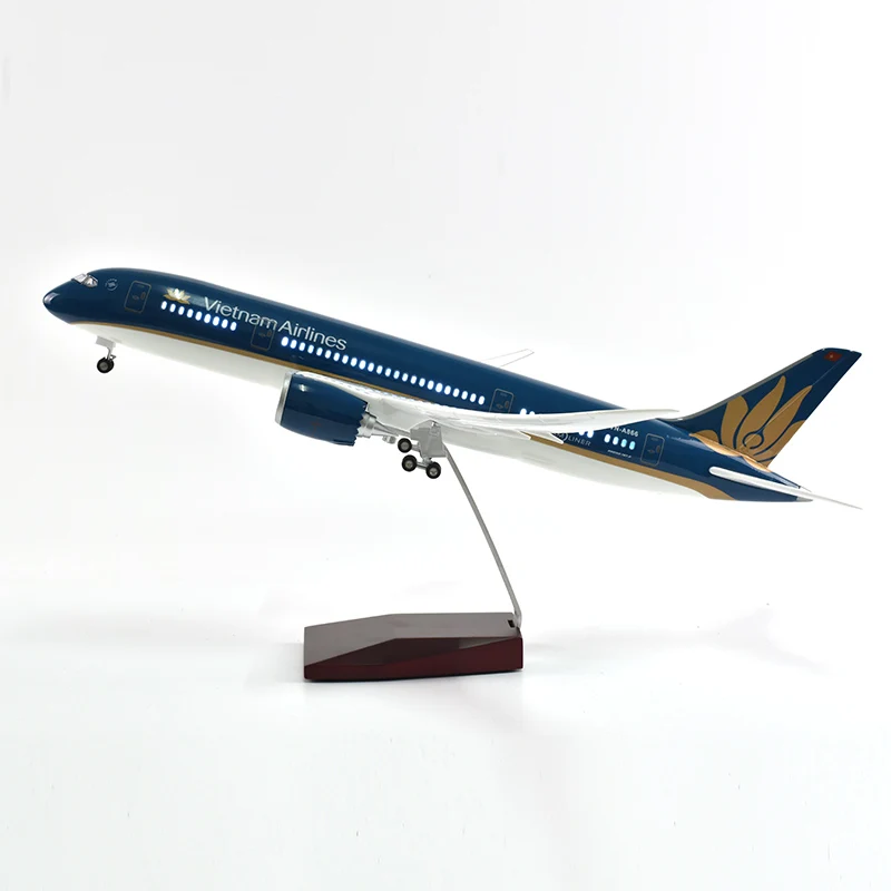 JASON TUTU 43 47 см вьетнамские авиалинии Боинг B787 модель аэроплана самолет 1/160 масштаб