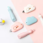 Симпатичная миниатюрная карманная упаковочная коробка для рукоделия, конверт для бумаги резак многофункциональный нож, открывалка для писем, для студентов товары для рукоделия