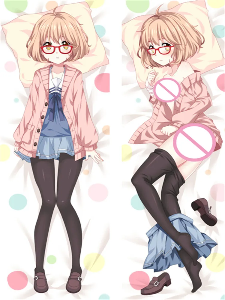 2019-February update Anime Kyokai no Kanata Kuriyama Mirai Hugging Body Pillow Cover Case Dakimakura Decorative | Дом и сад
