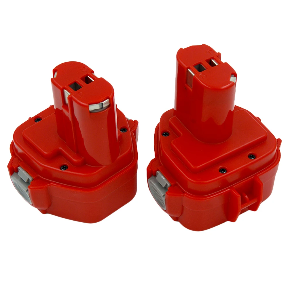 

2X NI-CD 12V 2.0A PA12 Replacement Battery for Makita Power Tools 192598-2 6271D 638347-8 1220 1222 1233S 1235 1235A 1235B