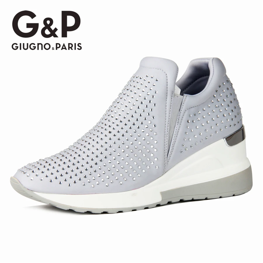 Шикарные кроссовки стразы туфли на танкетке с кристаллами роскошные