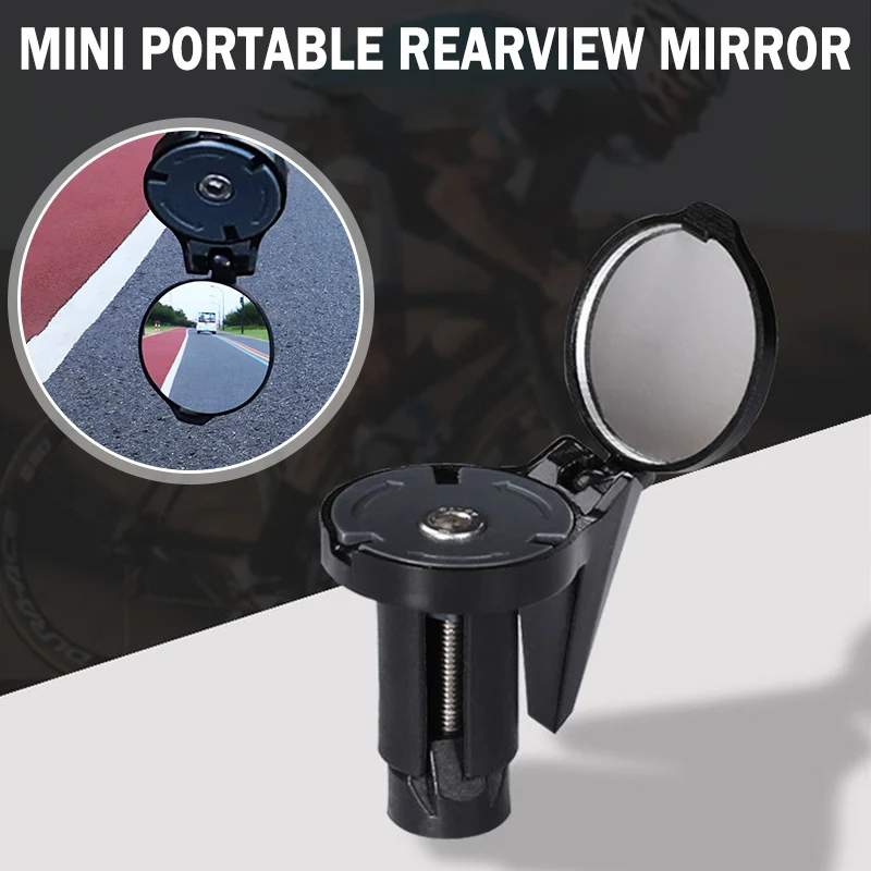 

Велосипедное зеркало заднего вида, мини складное крепление на руль, безопасное зеркало заднего вида для велосипеда, велосипедные аксессуар...