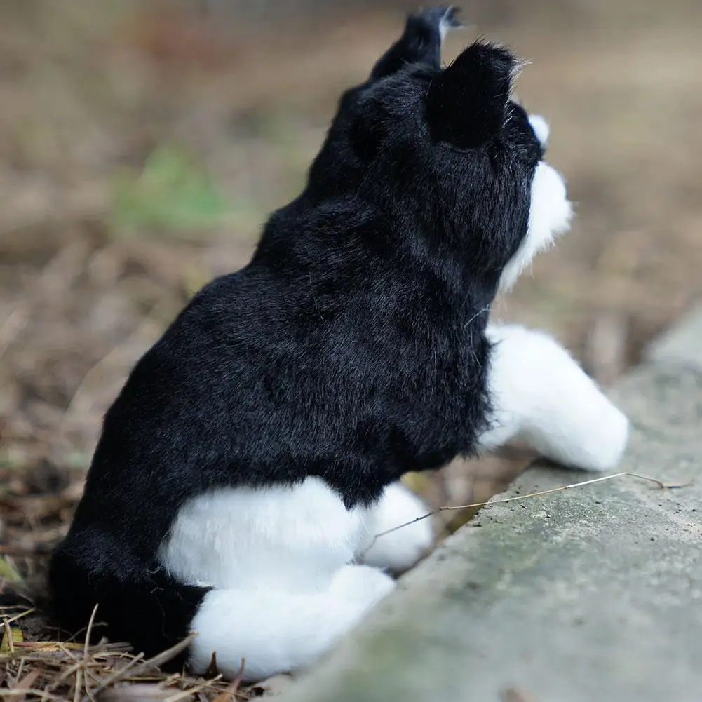 Реалистичная модель животного хаски 1 шт. полностью сделанная вручную милая
